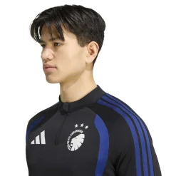 adidas Kopenhagen Trainingspak 1/4-Zip 2026-2027 Zwart Donkerblauw Wit