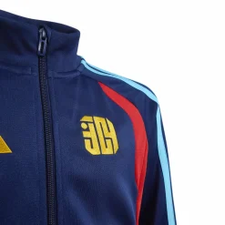 adidas Lamine Yamal Trainingsjack Kids Donkerblauw Rood Blauw Oranje