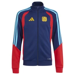 adidas Lamine Yamal Trainingsjack Kids Donkerblauw Rood Blauw Oranje