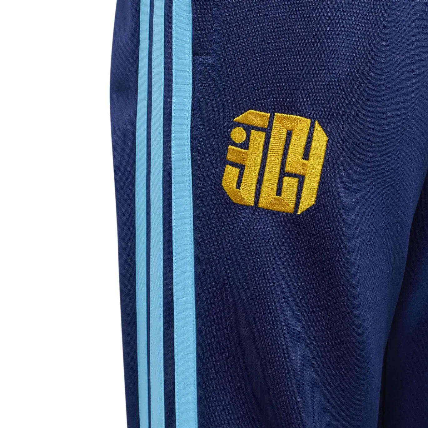 adidas Lamine Yamal Trainingsbroek Kids Donkerblauw Rood Blauw Oranje