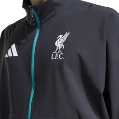 adidas Liverpool Anthem Trainingsjack 2025-2026 Zwart