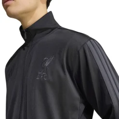 adidas Liverpool DNA Trainingsjack 2026-2027 Zwart Donkergrijs