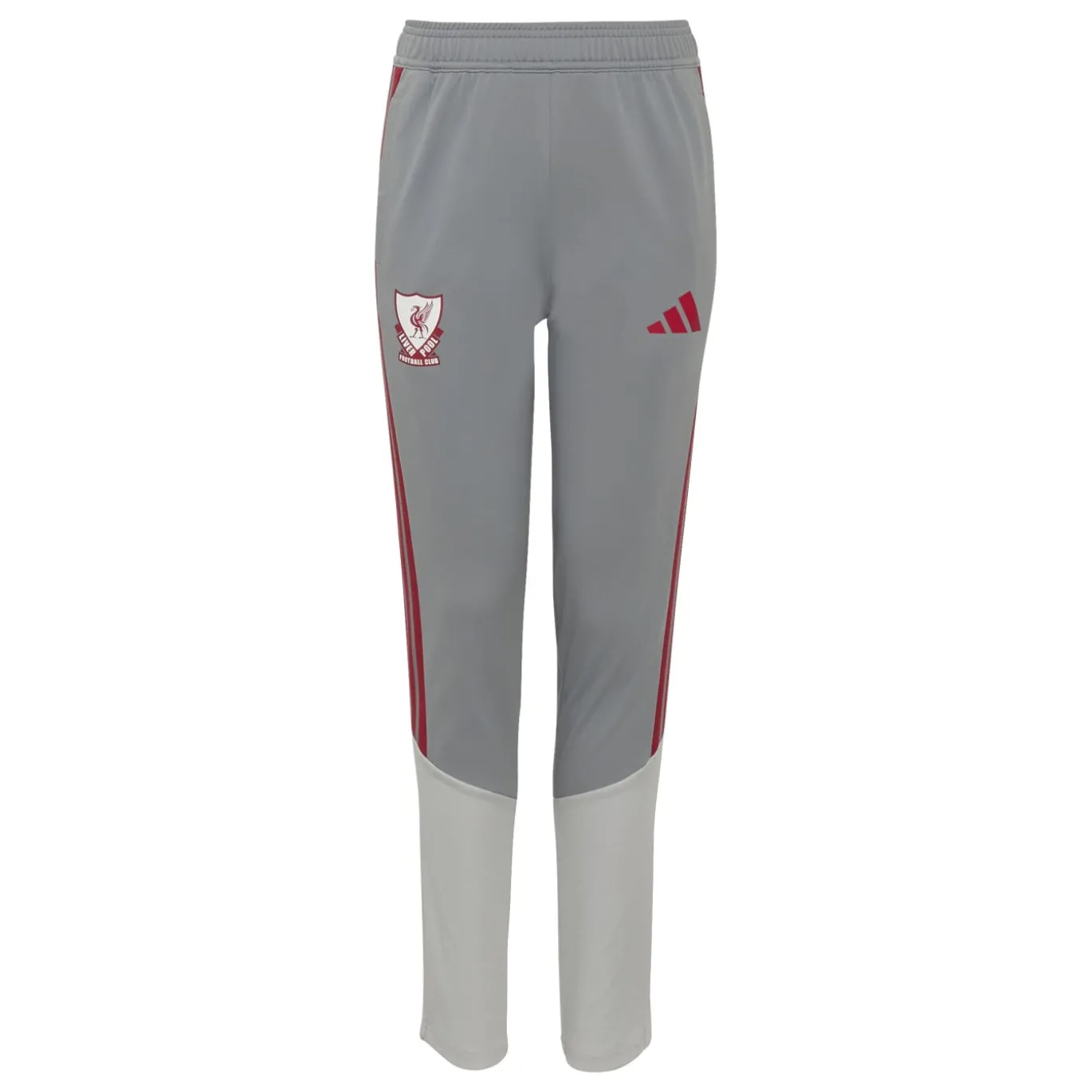adidas Liverpool Europees Trainingsbroek 2026-2027 Kids Grijs Rood Wit