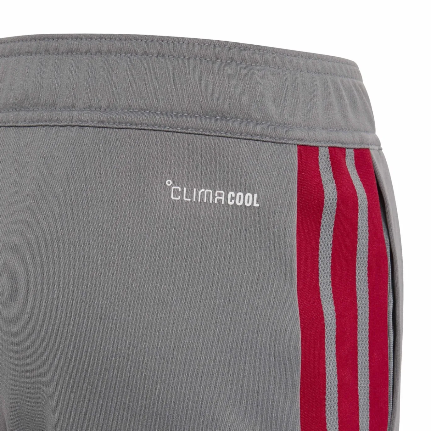 adidas Liverpool Europees Trainingsbroekje 2026-2027 Kids Grijs Rood Wit