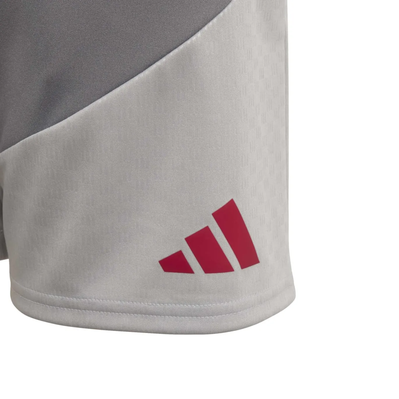adidas Liverpool Europees Trainingsbroekje 2026-2027 Kids Grijs Rood Wit
