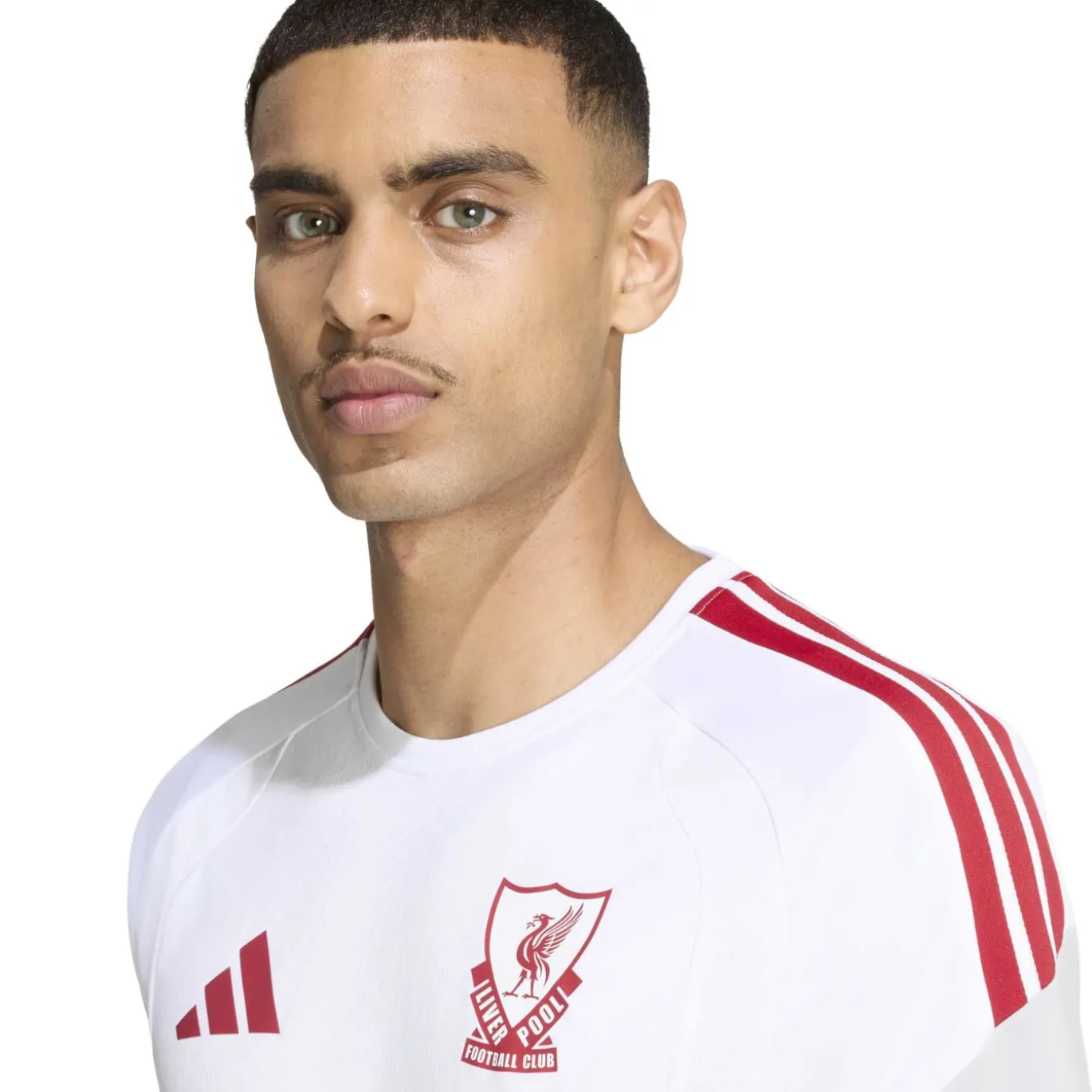 adidas Liverpool Europees Trainingsshirt 2026-2027 Wit Rood Grijs