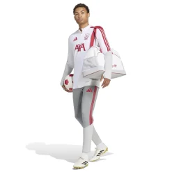 adidas Liverpool Europees Trainingspak 1/4-Zip 2026-2027 Wit Grijs Rood
