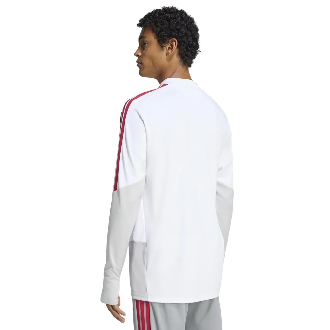 adidas Liverpool Europees Trainingspak 1/4-Zip 2026-2027 Wit Grijs Rood
