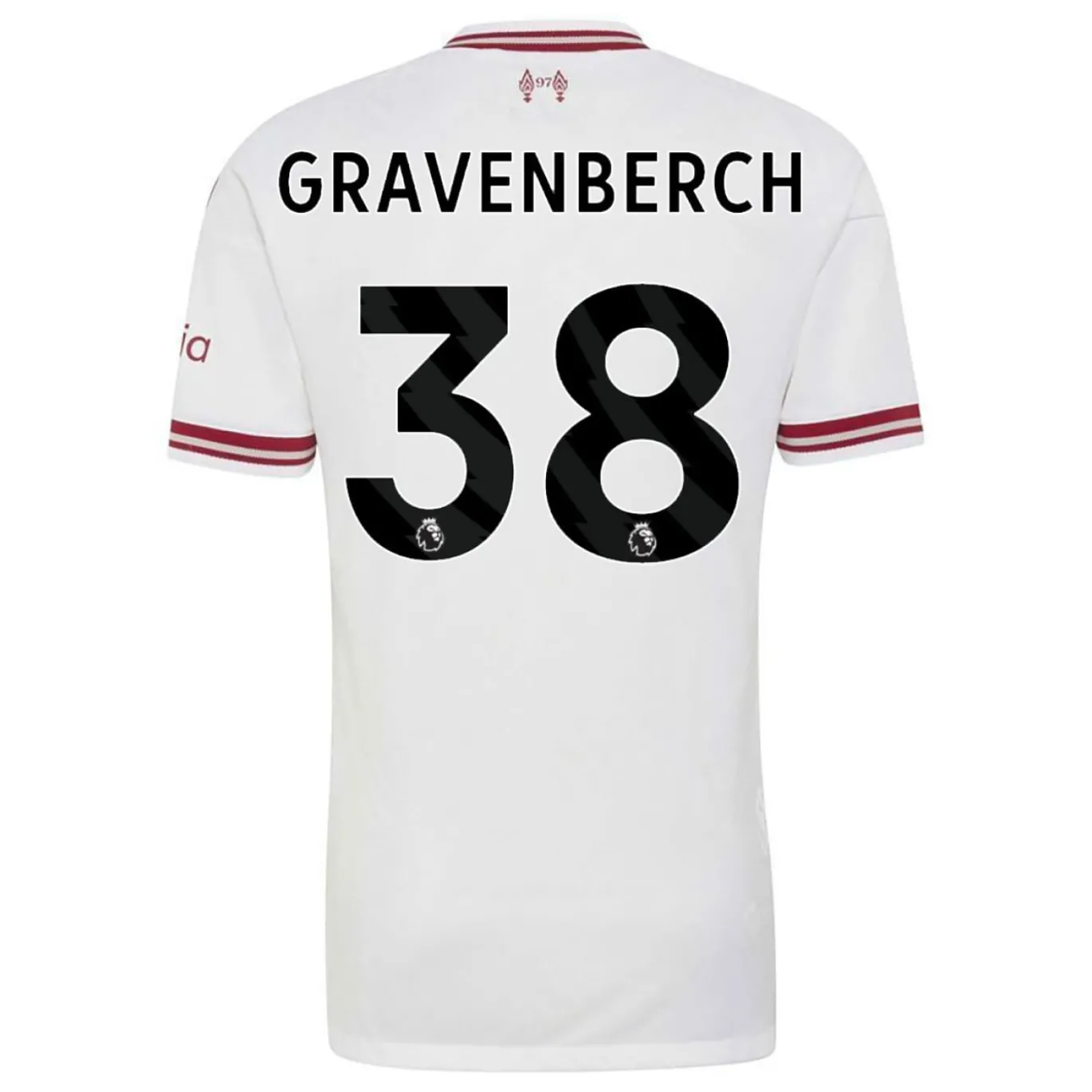 adidas Liverpool Gravenberch 38 Uitshirt Authentic 2026-2027