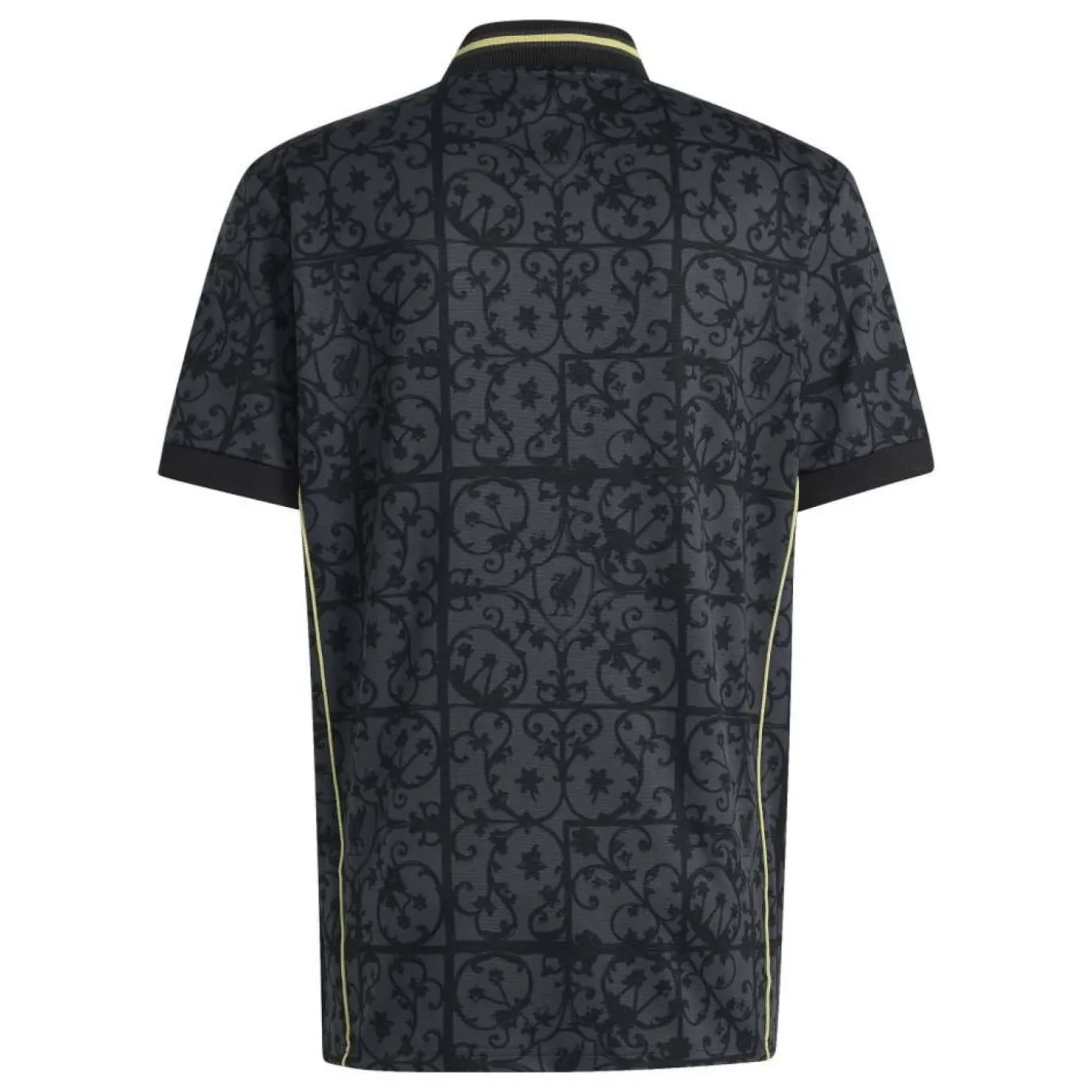 adidas Liverpool Lifestyler T-Shirt Donkergrijs Zwart Goud
