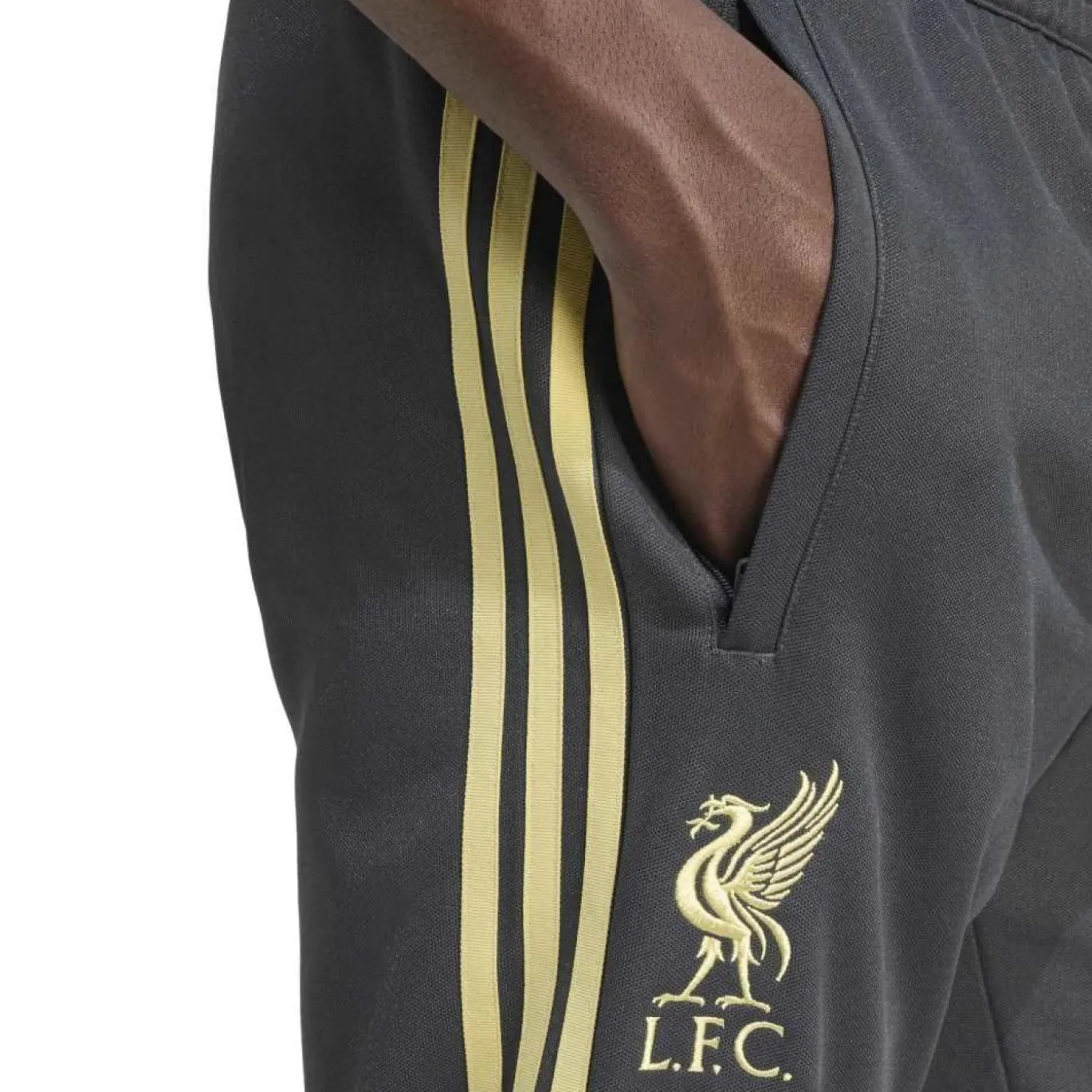 adidas Liverpool Lifestyler Crew Trainingspak Zwart