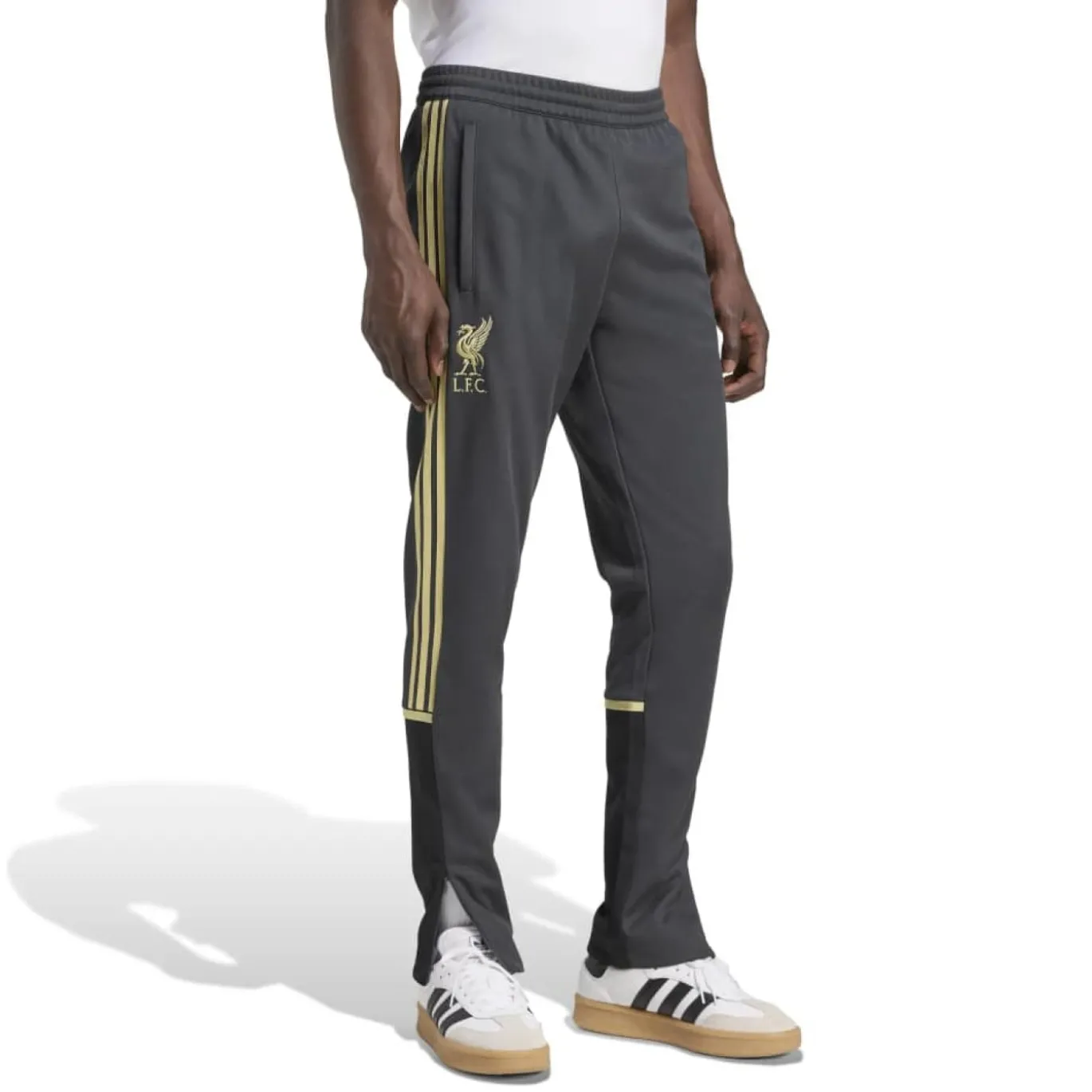 adidas Liverpool Lifestyler Crew Trainingspak Zwart
