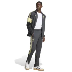 adidas Liverpool Lifestyler Trainingsbroek Donkergrijs Goud