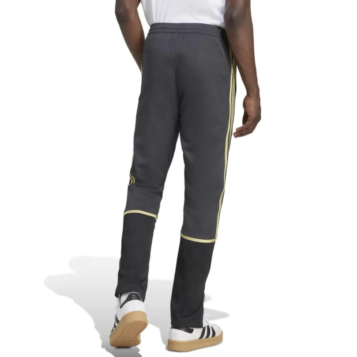 adidas Liverpool Lifestyler Trainingsbroek Donkergrijs Goud
