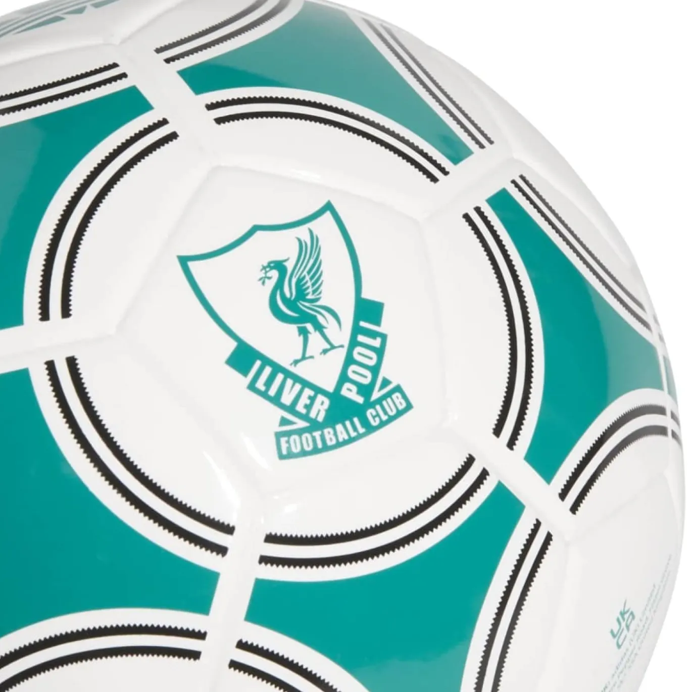 adidas Liverpool Mini Voetbal Maat 1 Wit Groen Zwart