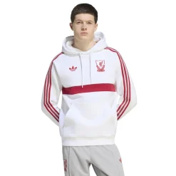 adidas Liverpool Originals Crew Trainingspak Wit Grijs Rood