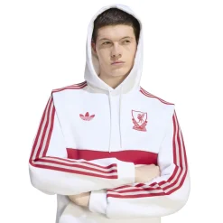 adidas Liverpool Originals Crew Trainingspak Wit Grijs Rood