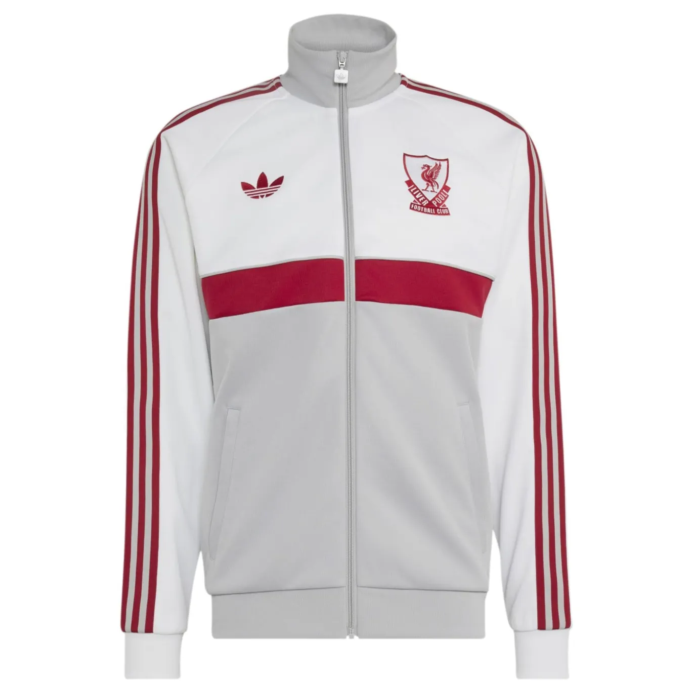 adidas Liverpool Originals Trainingsjack Wit Grijs Rood