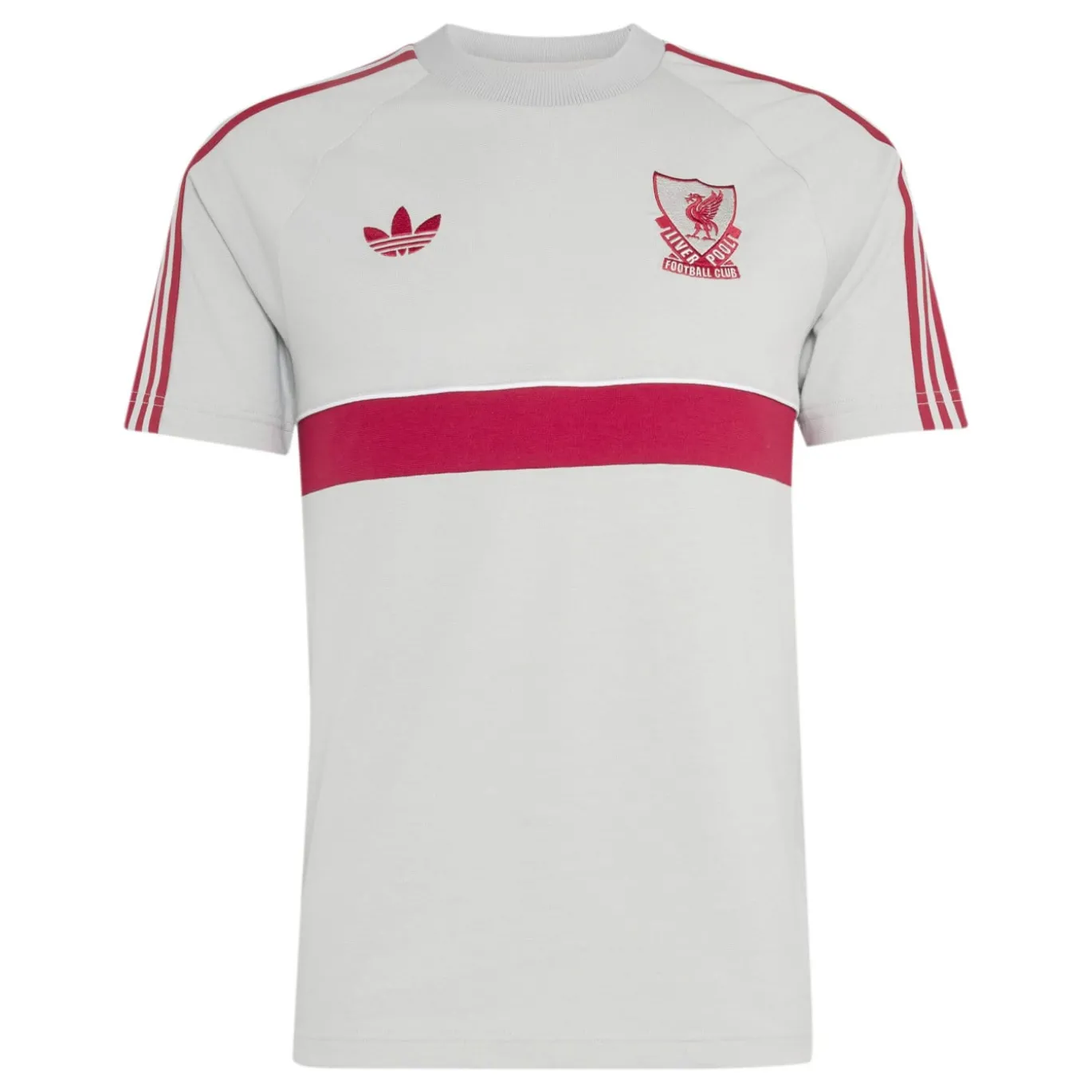 adidas Liverpool Originals T-Shirt Grijs Rood