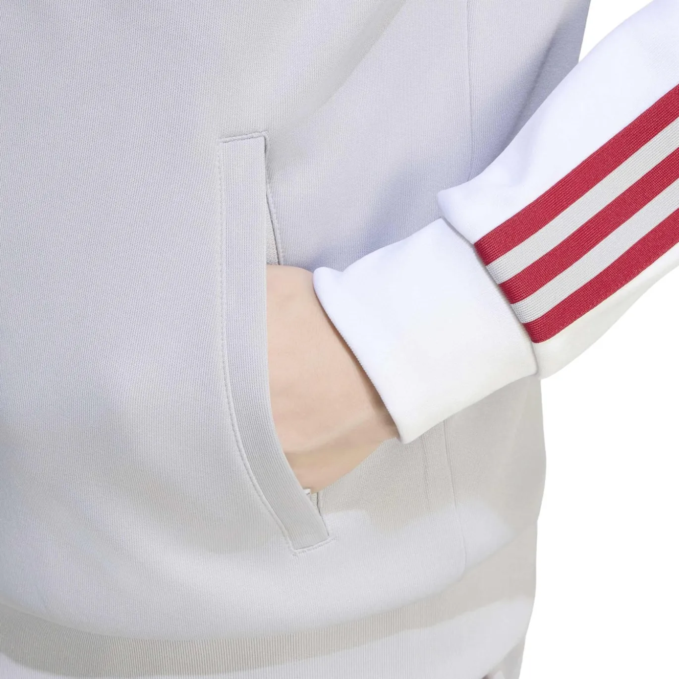 adidas Liverpool Originals Trainingspak Full-Zip Wit Grijs Rood
