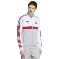 adidas Liverpool Originals Trainingspak Full-Zip Wit Grijs Rood