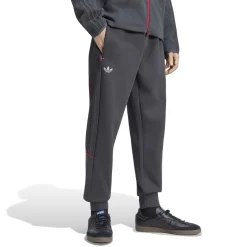 adidas Liverpool Originals Trainingspak Donkergrijs Rood Zilver
