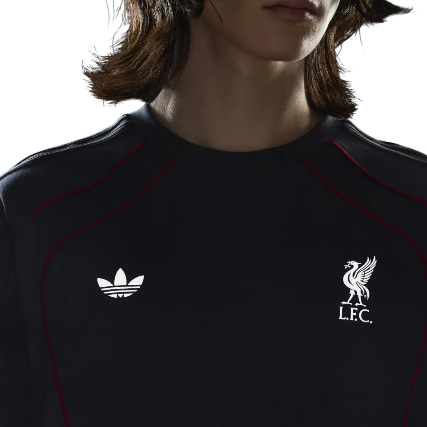 adidas Liverpool Originals Zomerset Donkergrijs Zilver Rood