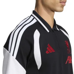 adidas Liverpool Polo 2026-2027 Zwart Grijs Wit Rood