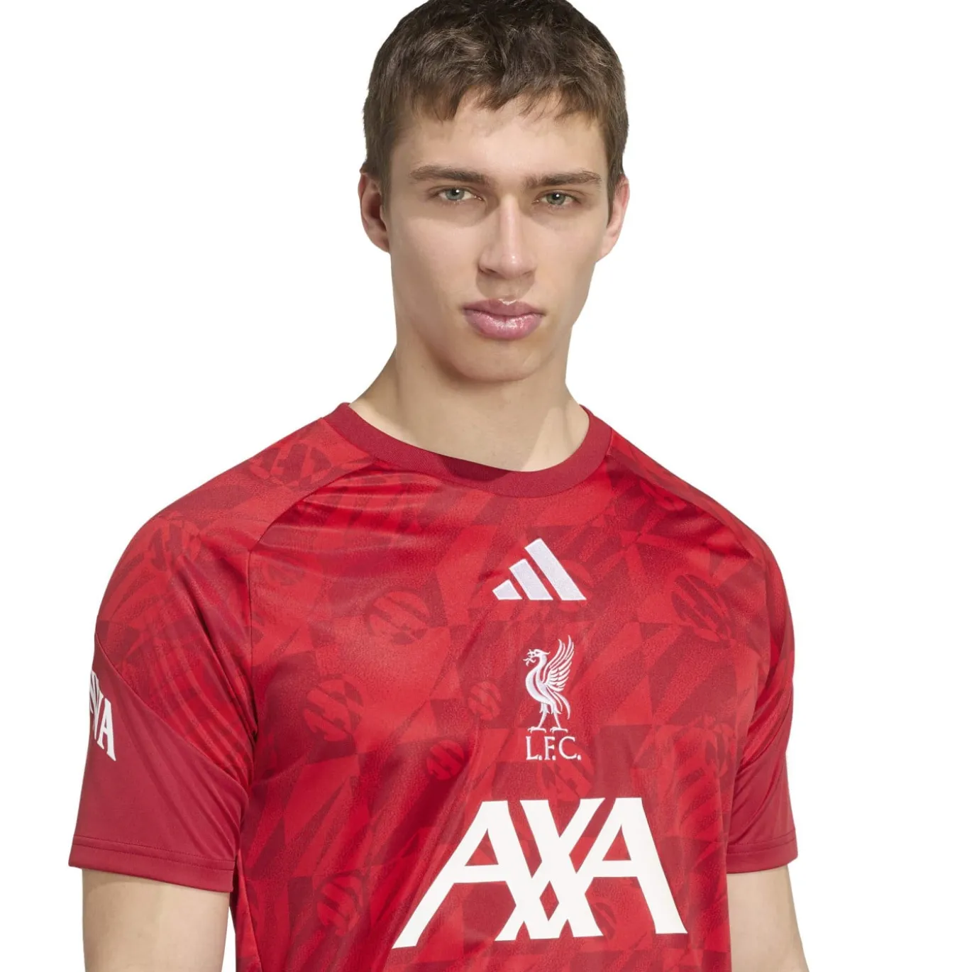 adidas Liverpool Pre-Match Trainingsshirt 2026-2027 Rood Wit