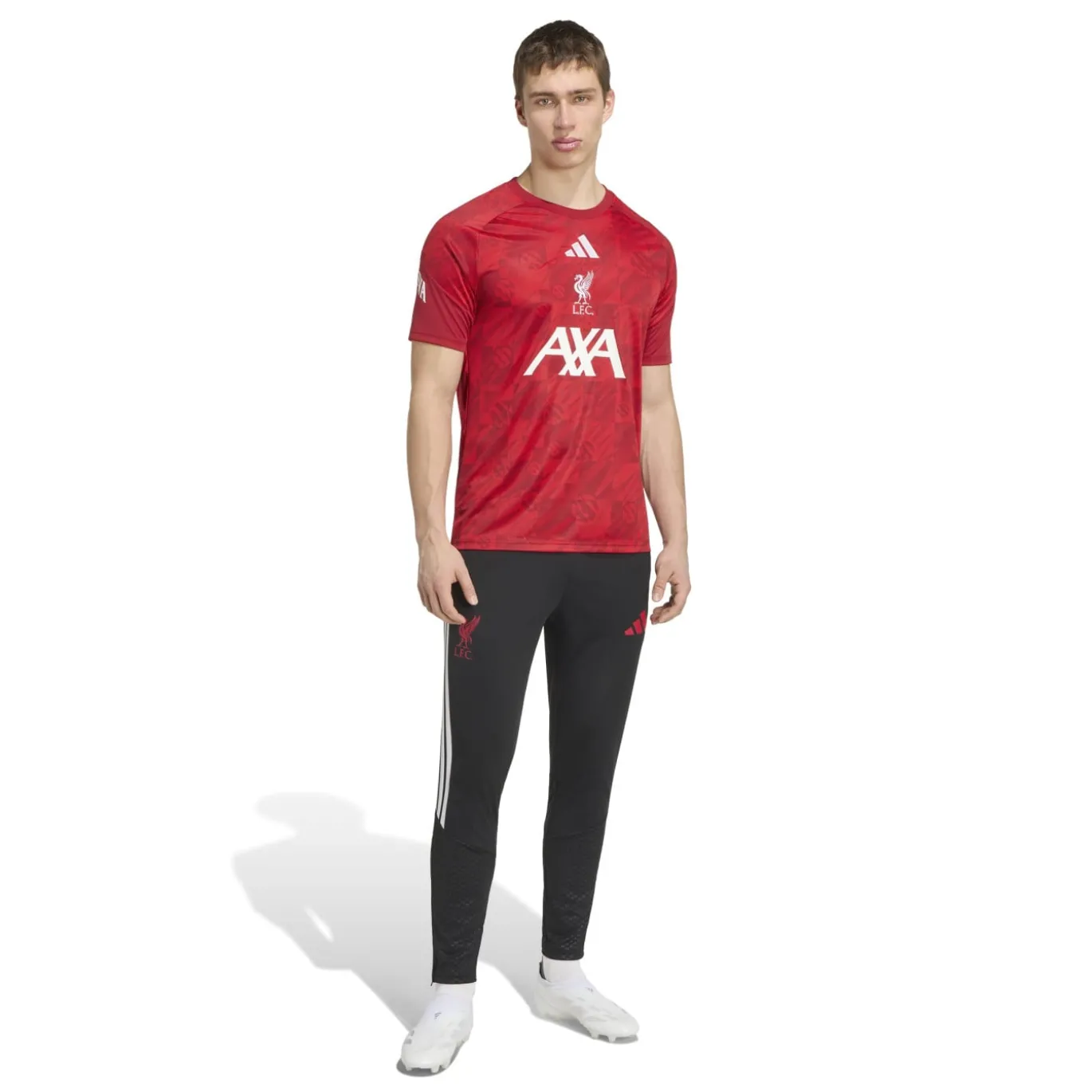 adidas Liverpool Pre-Match Trainingsshirt 2026-2027 Rood Wit