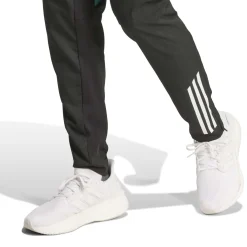 adidas Liverpool Presentatie Trainingsbroek Europees 2025-2026 Zwart Wit Groen