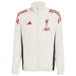 adidas Liverpool Presentatie Trainingsjack 2025-2026 Kids Wit Rood Zwart