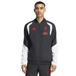 adidas Liverpool Presentatie Trainingspak 2026-2027 Zwart Grijs Wit Rood
