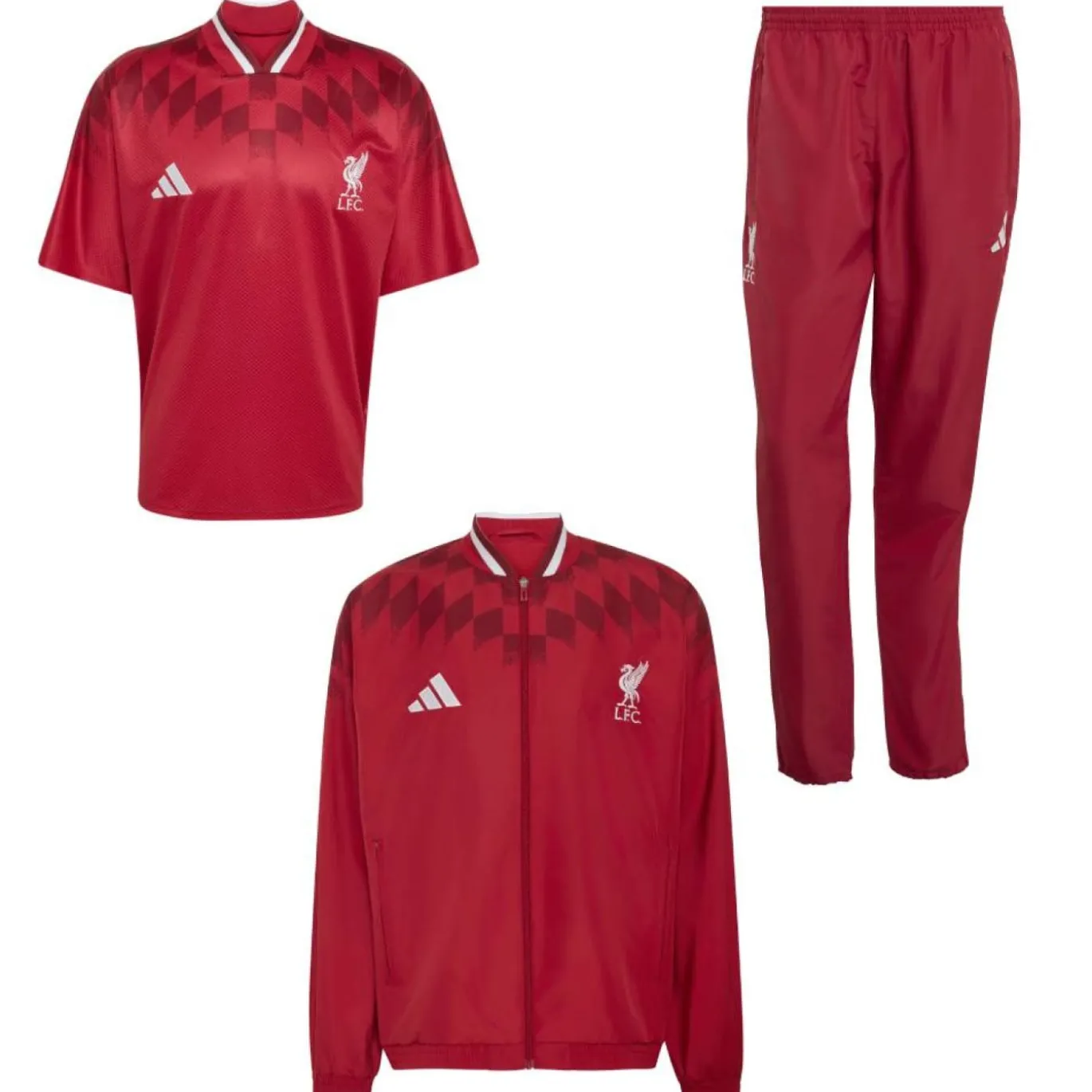 adidas Liverpool Stadium Full Set 2026-2027 Rood Wit