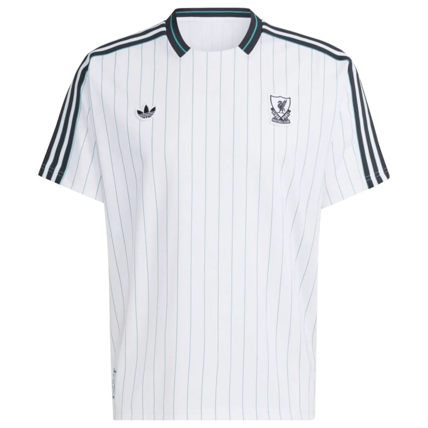 adidas Liverpool Terrace Icons T-Shirt Wit Zwart Groen