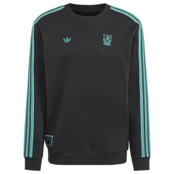 adidas Liverpool Terrace Icons Crew Sweater Zwart Groen Wit