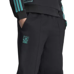 adidas Liverpool Terrace Icons Crew Trainingspak Zwart Groen Wit
