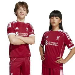 adidas Liverpool Thuisshirt 2025-2026 Kids