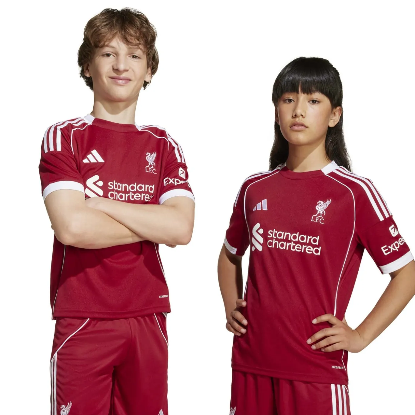 adidas Liverpool Thuisshirt 2025-2026 Kids