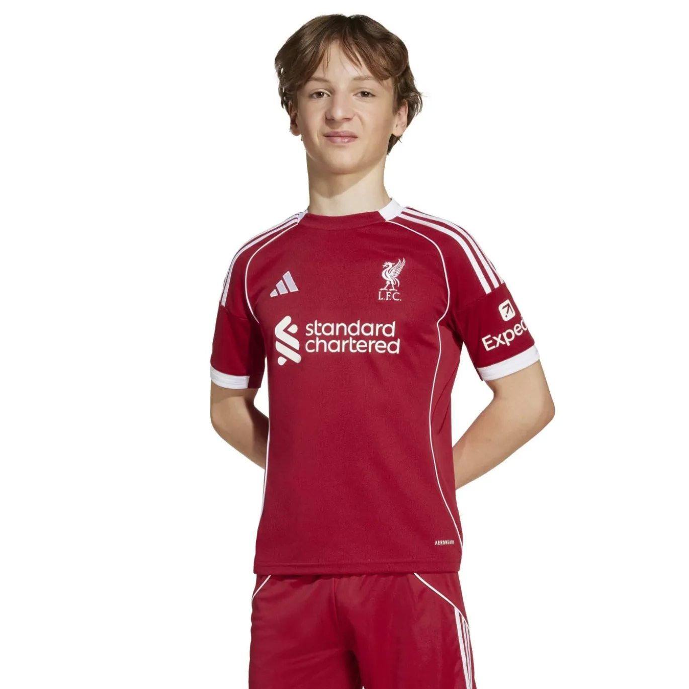 adidas Liverpool Thuisshirt 2025-2026 Kids