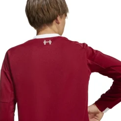 adidas Liverpool Thuisshirt Lange Mouwen 2025-2026 Kids