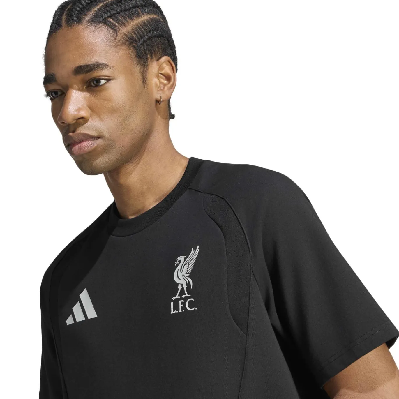 adidas Liverpool Tiro Travel T-Shirt 2026-2027 Zwart Wit
