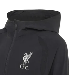 adidas Liverpool Tiro Travel Trainingspak 2026-2027 Kids Zwart Wit