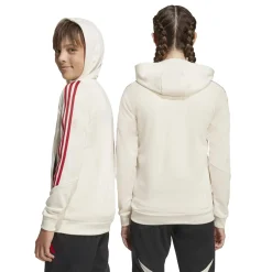 adidas Liverpool Track Trainingspak Hooded 2025-2026 Kids Wit Zwart Rood