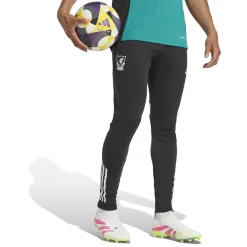 adidas Liverpool Trainingsbroek Europees 2025-2026 Zwart Wit Groen