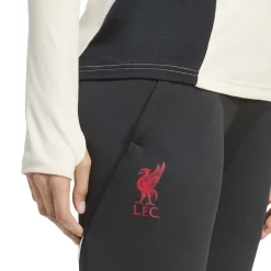 adidas Liverpool Trainingsbroek 2025-2026 Dames Zwart Rood Wit