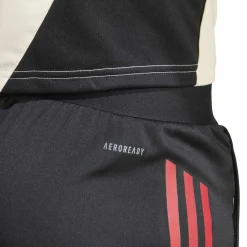 adidas Liverpool Trainingsbroekje 2025-2026 Dames Zwart Rood Wit
