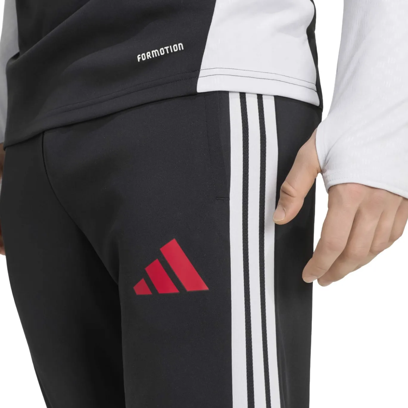 adidas Liverpool Trainingsbroek 2026-2027 Zwart Wit Rood