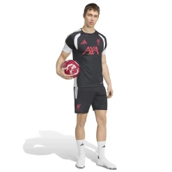 adidas Liverpool Trainingsbroekje 2026-2027 Zwart Grijs Wit Rood