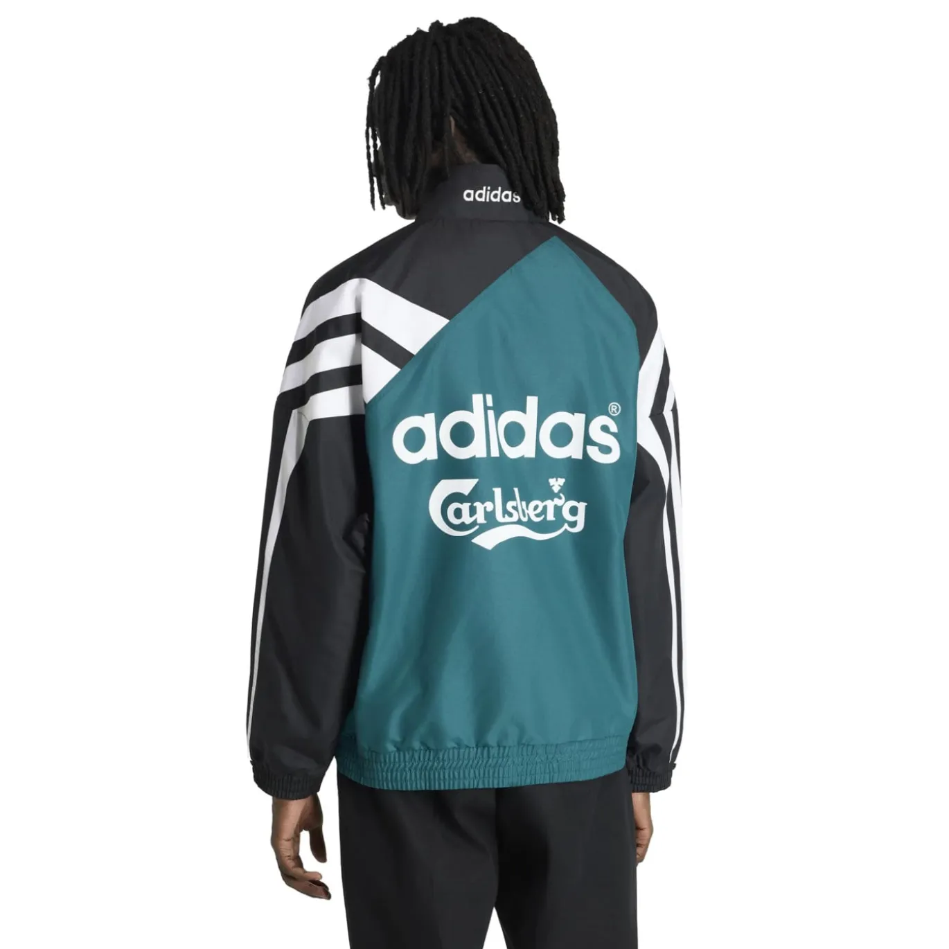 adidas Liverpool Trainingspak Full-Zip 1995-1996 Zwart Groen Wit